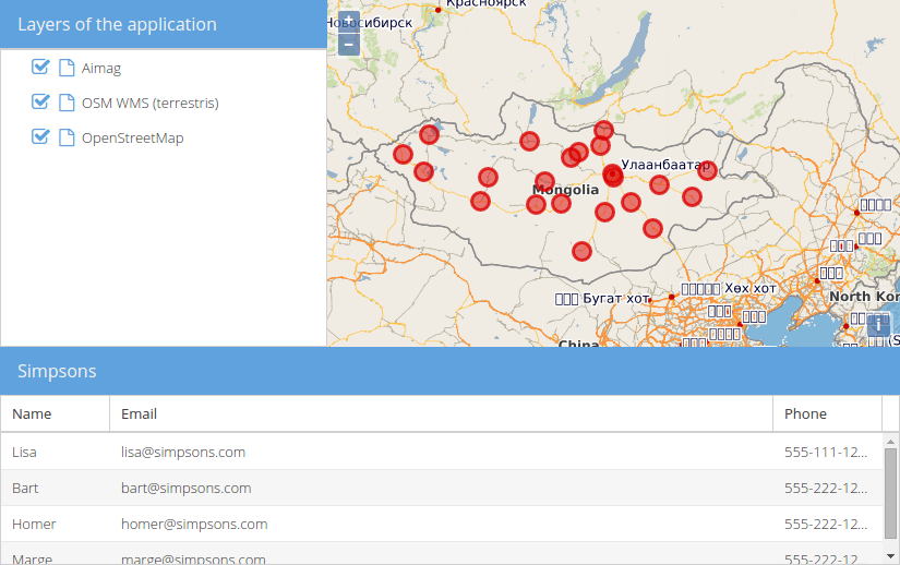 Our map now also shows the 'Aimag'