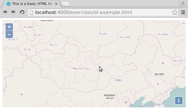 Say "hi" to the OSM layer
