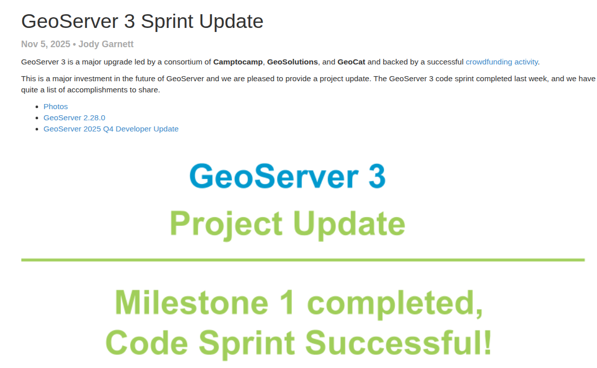 Community Code Sprint